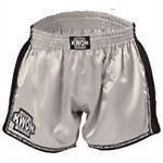 Muay Thai Box Shorts Evolution silber