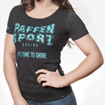 TIME TO SHINE Womens T-Shirt Paffen Sport